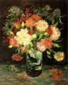 Vase aux oeillets 2 Vincent van Gogh